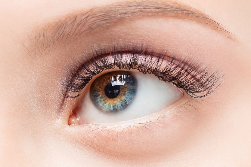 Central heterochromia: Definition and causes Close-up view of an eye with central heterochromia.