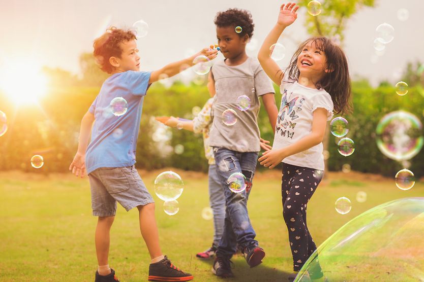 Is myopia more genetic or environmental? children playing outside