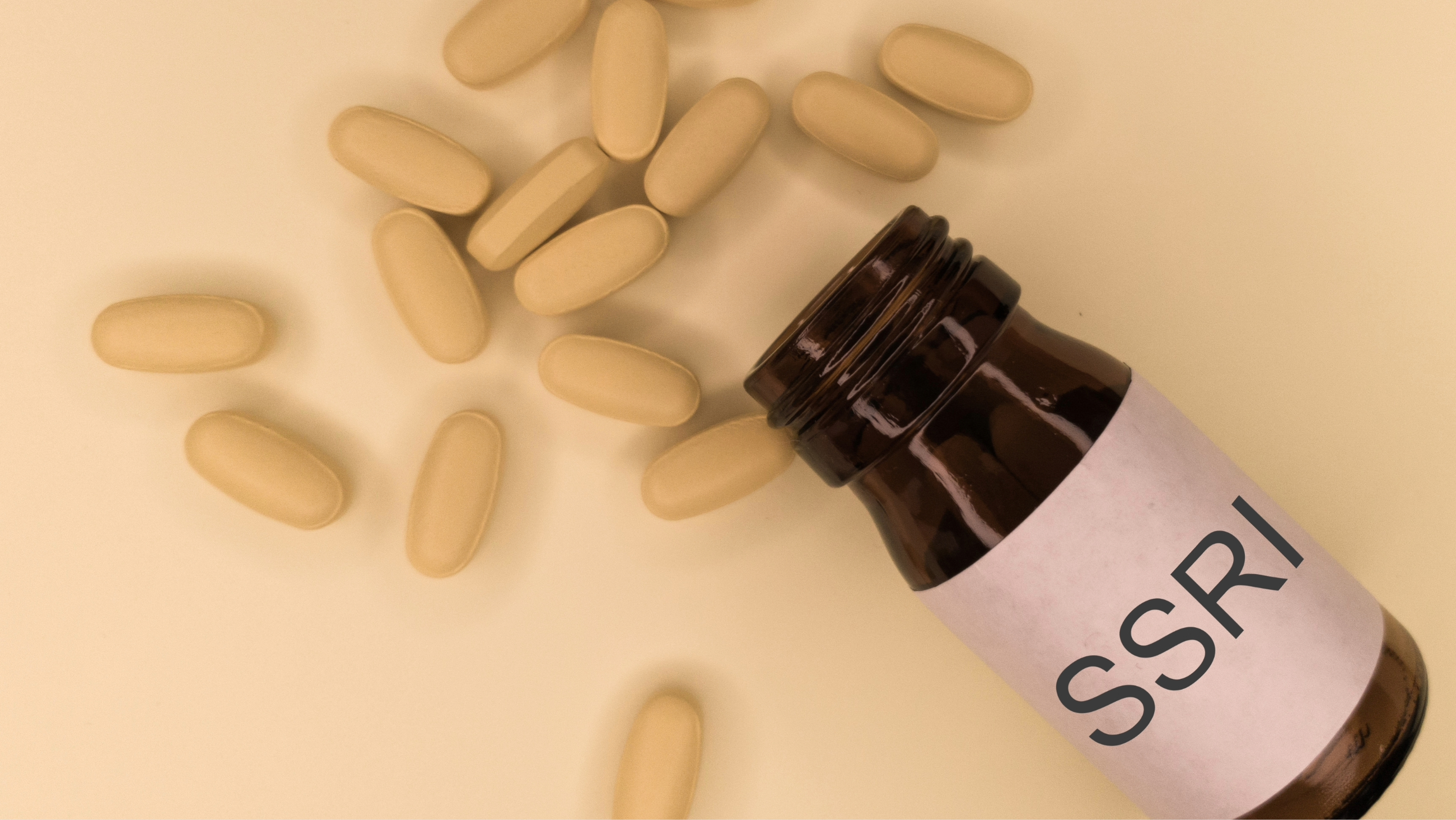 SSRI (Selective serotonin reuptake inhibitors) class of drugs medication used as antidepressants for major depresive disorder, anxiety disorders and other psychological conditions like panic attack.