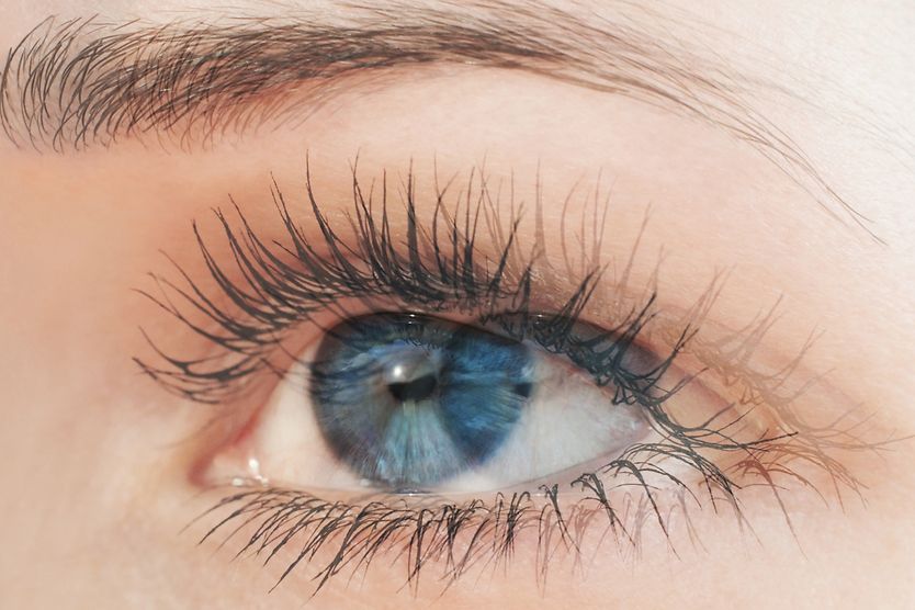 Types of double vision close up of a person's eye with double vision