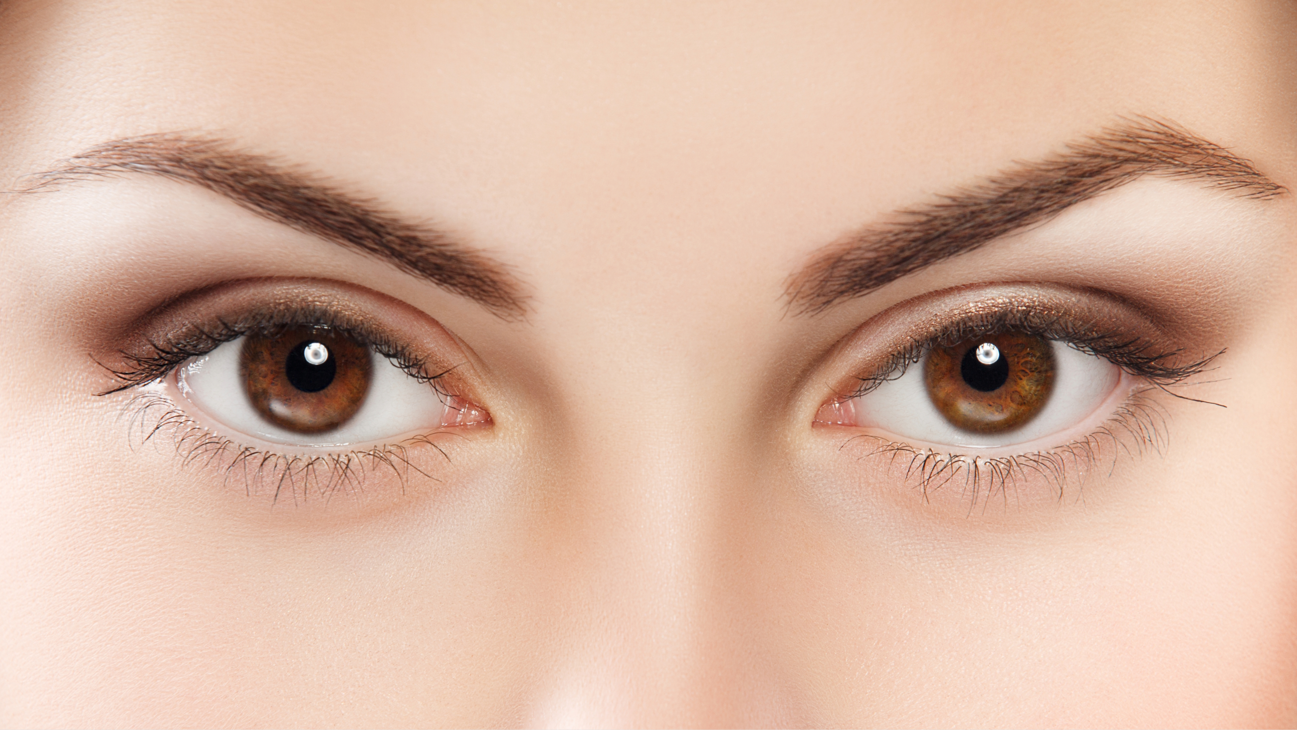 woman with brown eyes