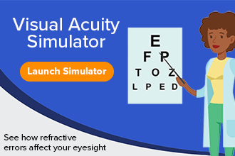Visual acuity and visual acuity tests