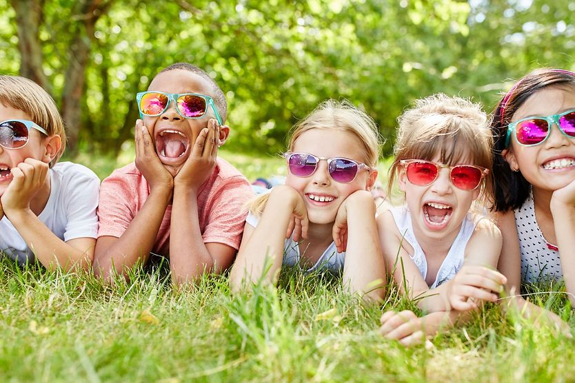 What parents need to know about kids’ sunglasses and vision health young children wearing sunglasses