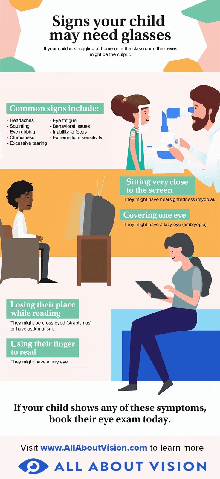 How do I know if my child needs glasses?