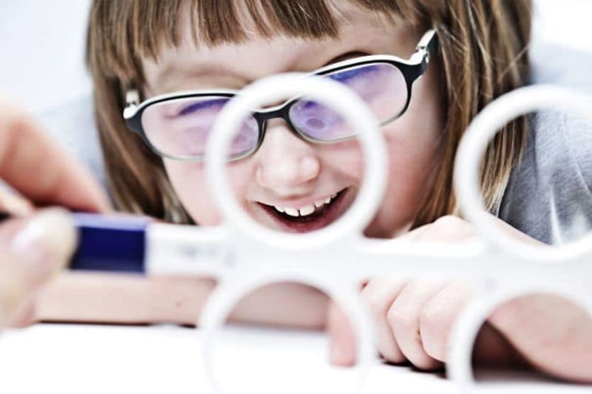 The causes and types of vision loss in kids visually impaired child