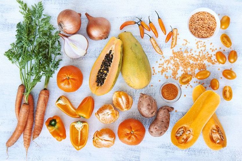 What is beta-carotene and how does it affect vision? foods with high beta carotene
