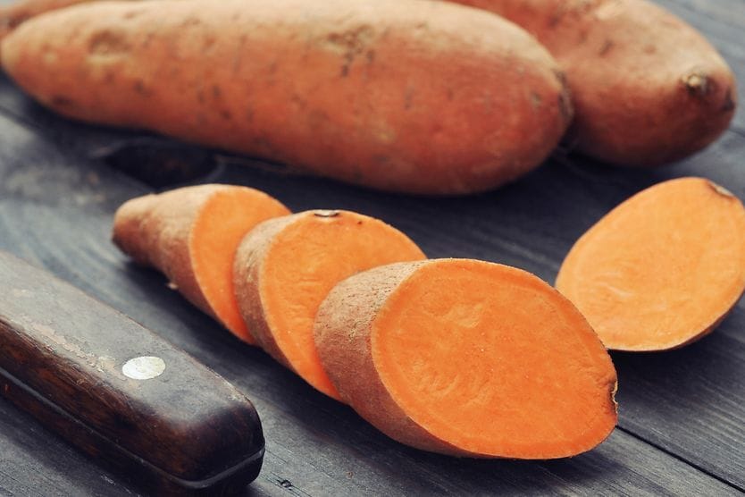 Eye benefits of vitamin A and beta-carotene sweet potato for eye health