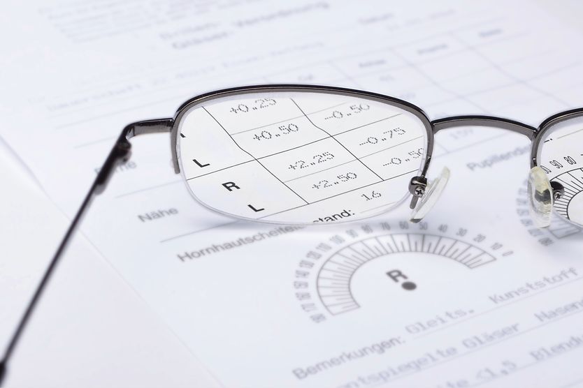 Do reading glasses require a prescription? eyeglasses on top of glasses prescription form