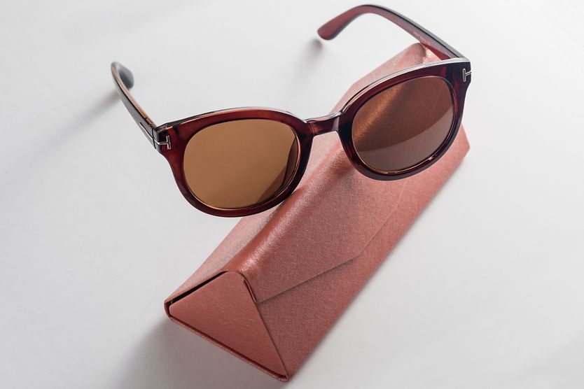 sunglasses with a case