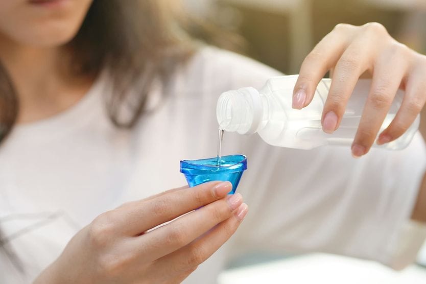What is eye wash solution, and can I make a sterile saline solution at home? emergency eye wash solution