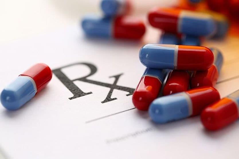 Why is my eye doctor asking what medications I’m taking? pill capsules on an Rx form