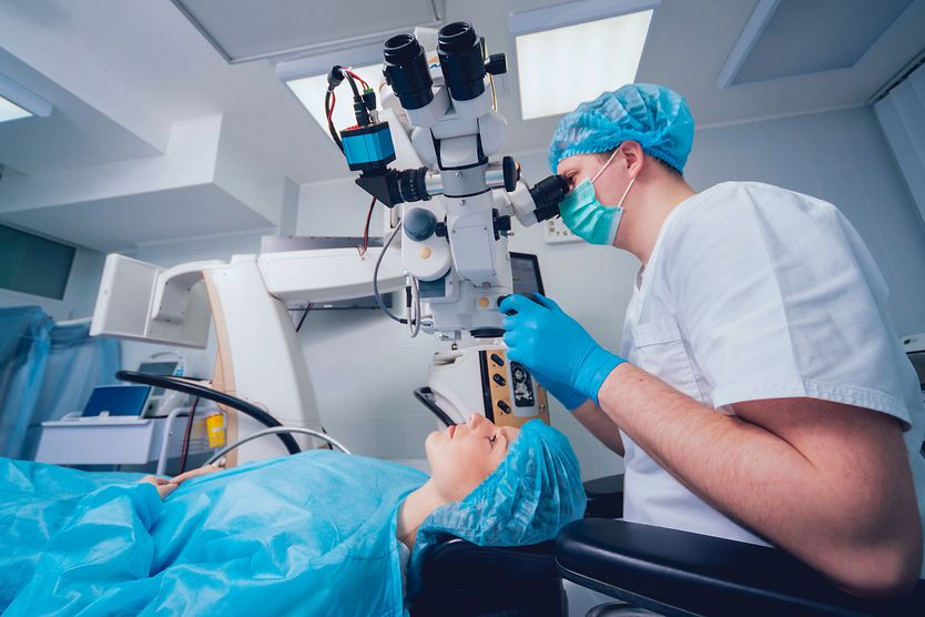 Laser cataract surgery