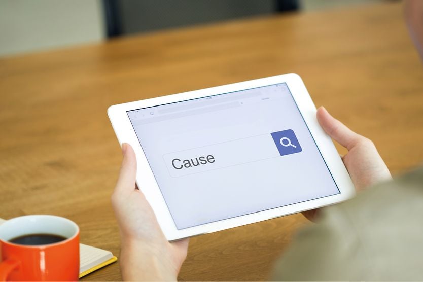 What to expect after LASIK: Top 20 FAQs searching about lasik on a tablet