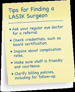 How to choose a LASIK surgeon