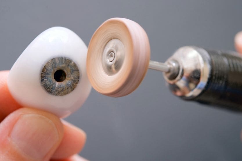 Losing an eye: Enucleation and prosthetic eye FAQ Polishing glass eye