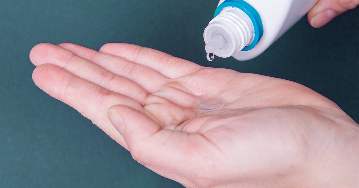 Caring for your soft contact lenses