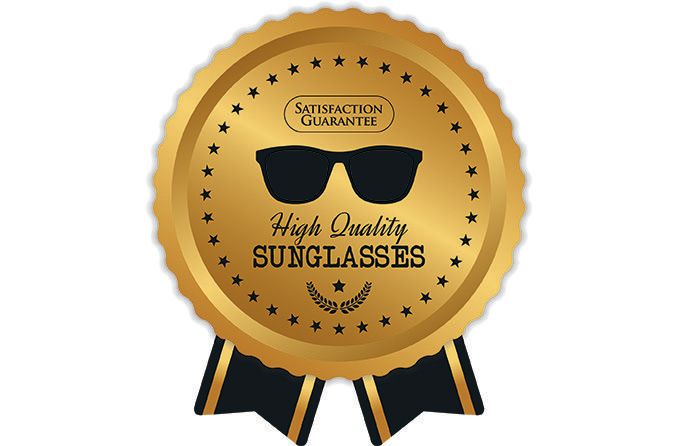 sunglasses warranty sticker