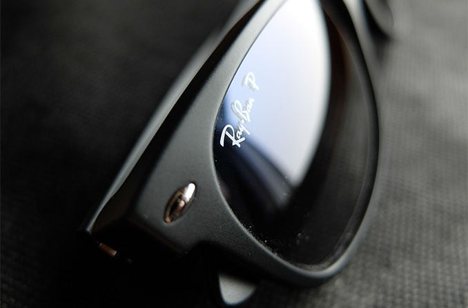 แว่นกันแดด Ray-Ban polarized wayfarer