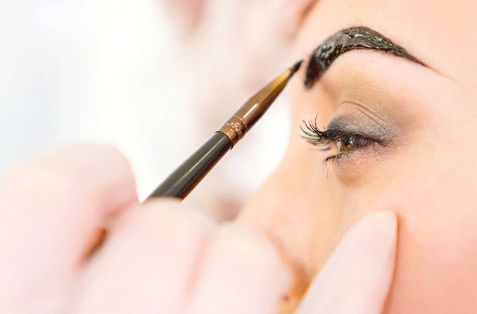 What is eyebrow tinting?