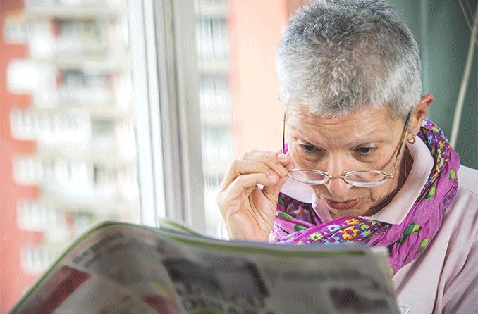 Adapting to an easy lifestyle for seniors with impaired vision