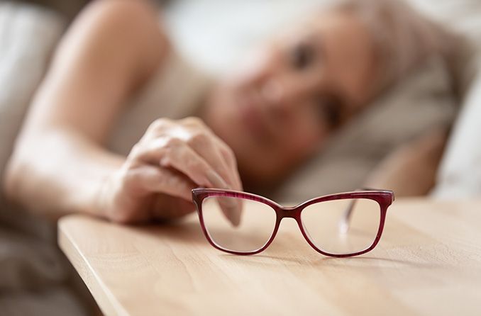 Does age affect eyesight after age 40?