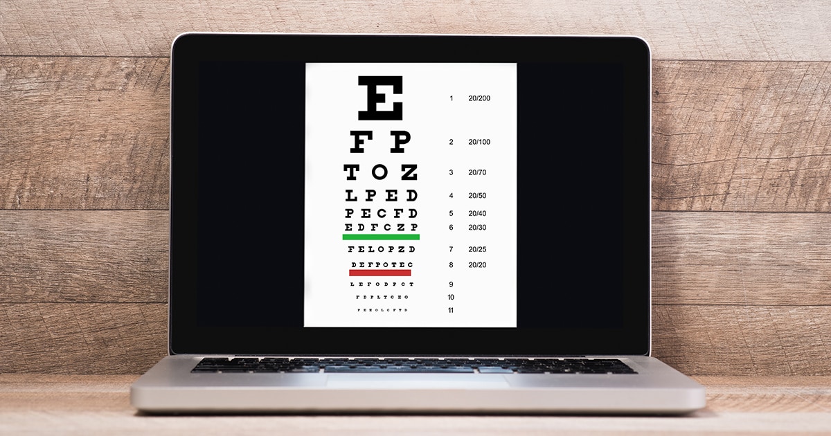 Why an online eye test can't replace your eye doctor