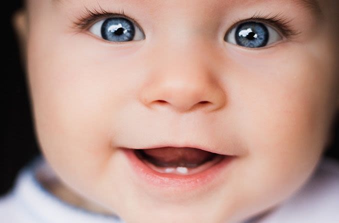 Is it true all babies are born with blue eyes?