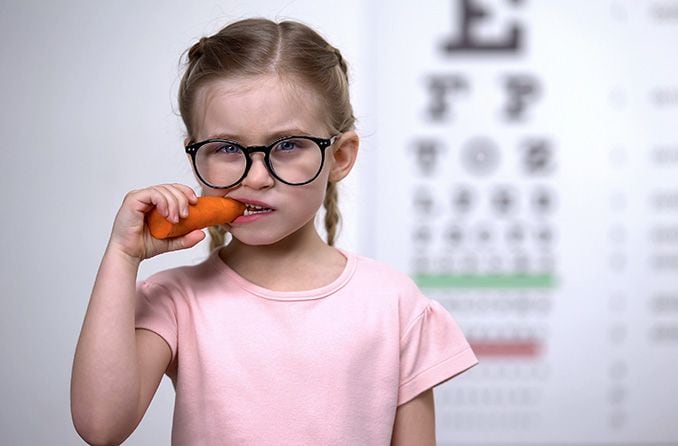 Are carrots really good for your eyes?