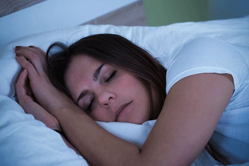 woman in rem sleep