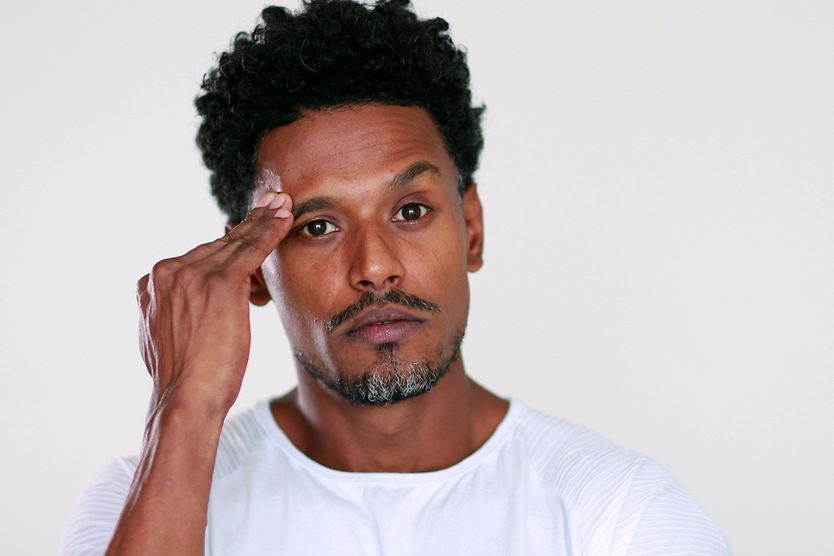man with twitching eye worried it might be a brain tumor