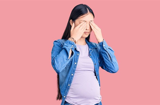 Eye twitching during pregnancy