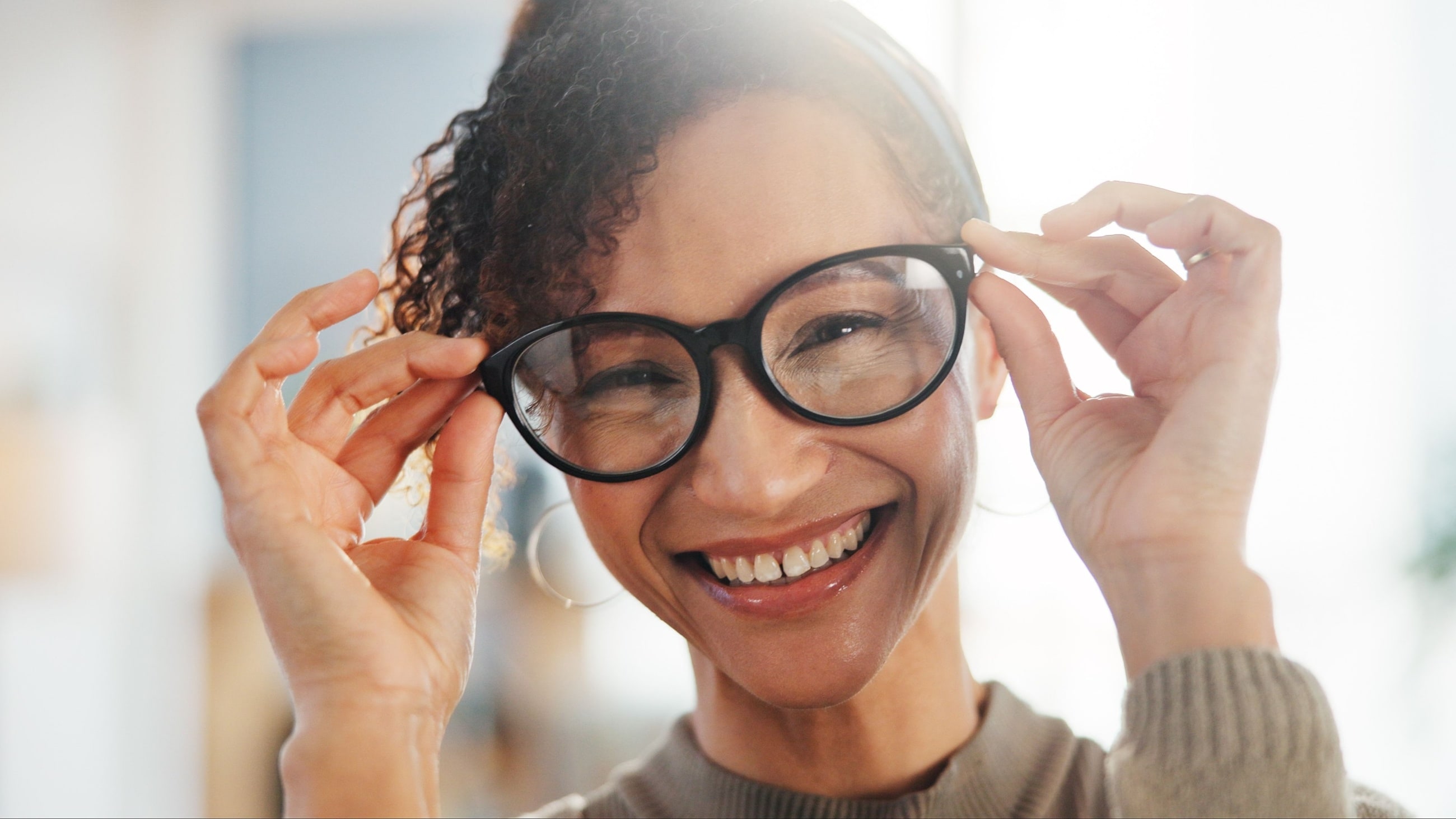 Text that says, "National Eyewear Day is June 6."