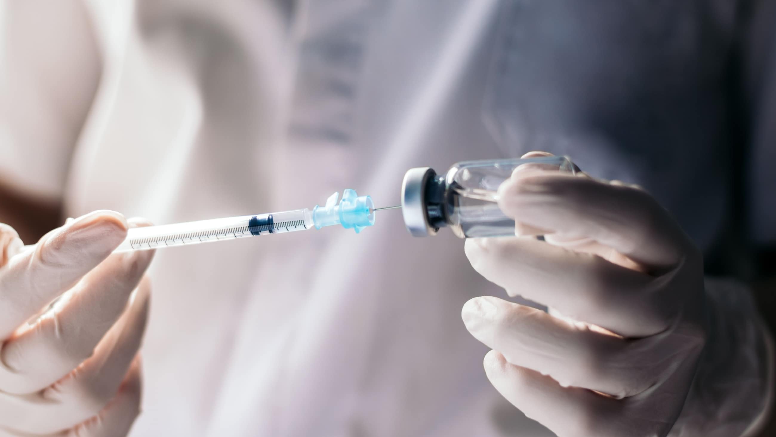 injection of medication injection of medication