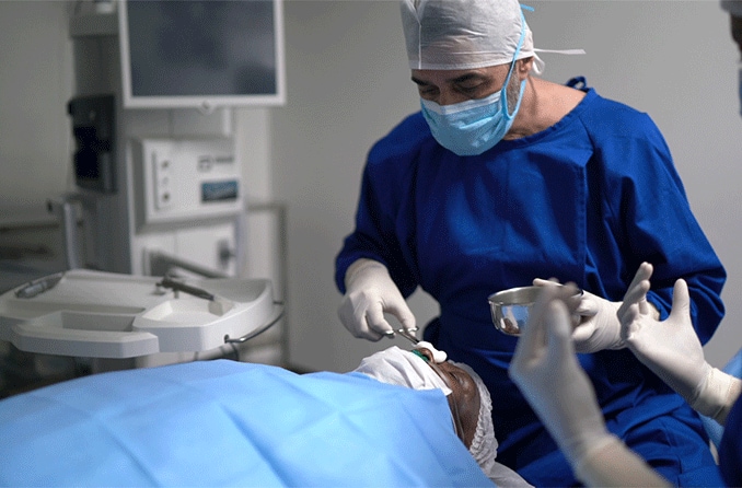 Posterior capsular opacification (secondary cataract) Posterior capsular opacification (secondary cataract)