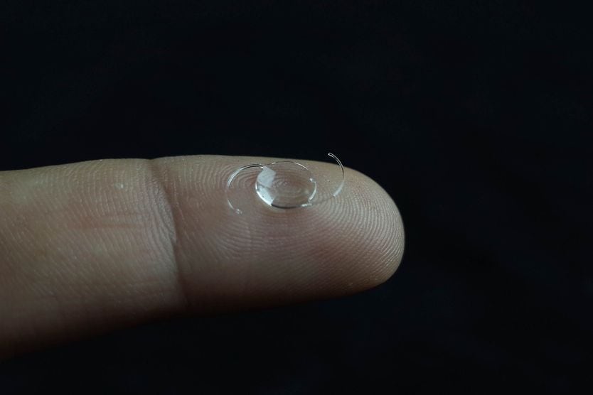 Intraocular lenses: (IOLs) are medical devices that are implanted inside the eye to replace the eye's natural lens when it is removed during cataract surgery.