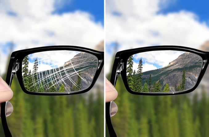 4 common lens coatings for glasses