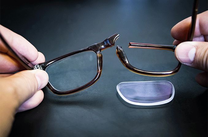 Broken glasses: Repair methods and cost