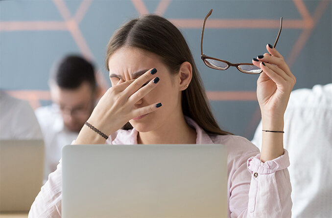 10 consejos para aliviar la fatiga visual | All About Vision