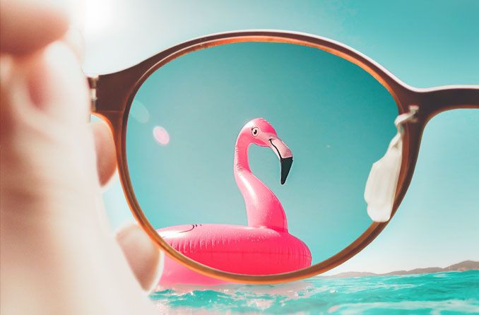 Gafas de sol polarizadas: Observe cómo reducen los resplandores