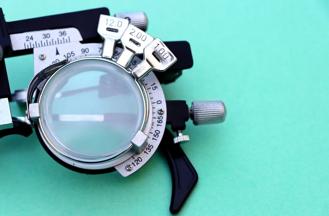 lunettes de test médical pour la myopie lunettes de test médical pour la myopie