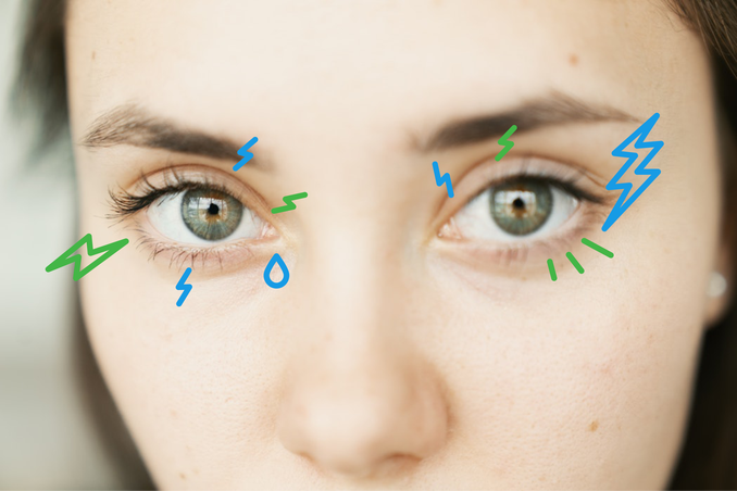 Yeux qui piquent : causes, symptômes et traitements