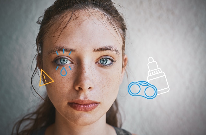Que faire quand les lentilles de contact deviennent gênantes