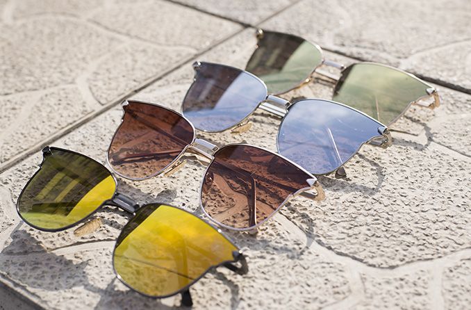 Quels sont les avantages des différentes couleurs de verres des lunettes de soleil ?