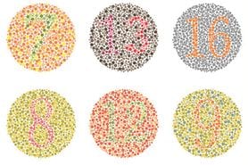 Ishihara Test Images for Colorblindness