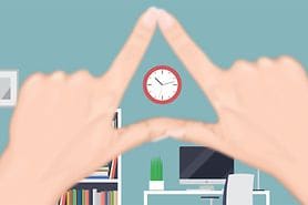 Illustration of how to test for your dominant eye