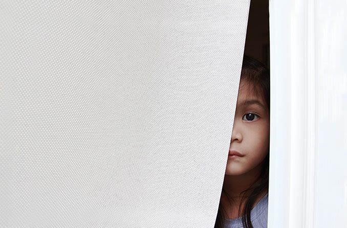 visually impaired child visually impaired child