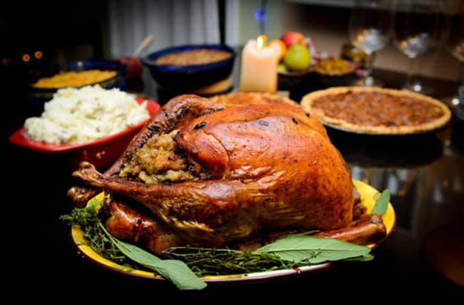 Thanksgiving turkey and sides Thanksgiving turkey and sides