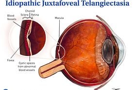 Person struggling with vision, sitting at a work desk.
