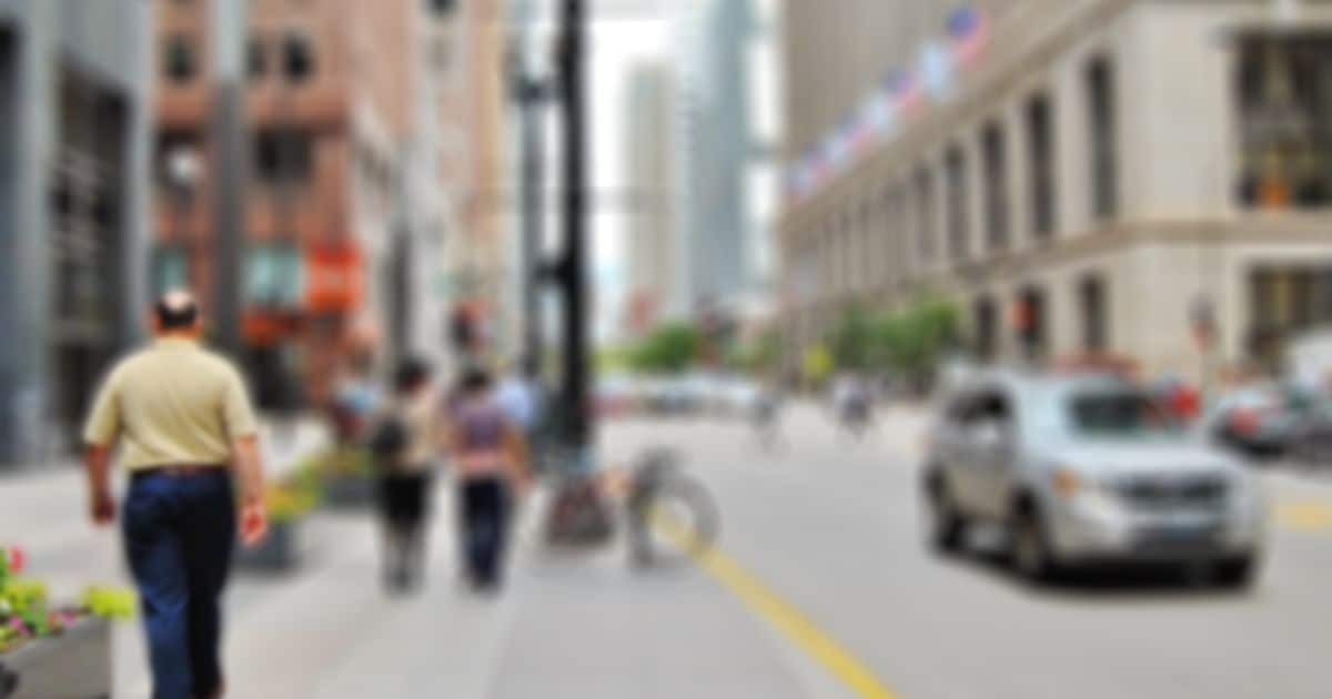 depiction of blurry impared vision