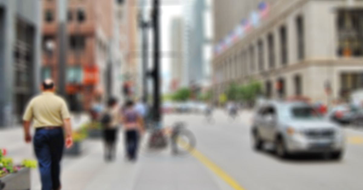 depiction of blurry impared vision